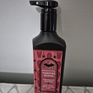 Bath & Body Works Vampire Blood Hand Soap. Cleansing Gel. NEW. 8oz